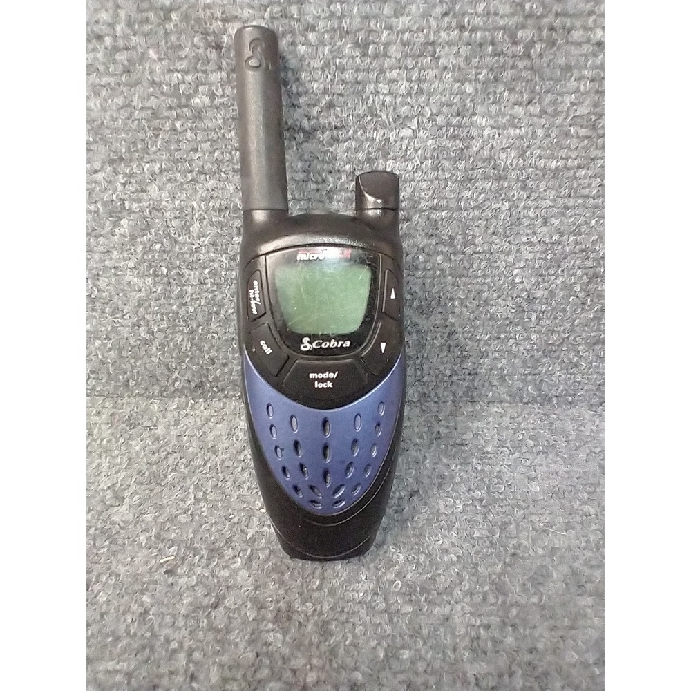 Cobra Walkie Talkie Radio Unisex OS Black Blue MicroTalk PR 4100 GMRS FRS